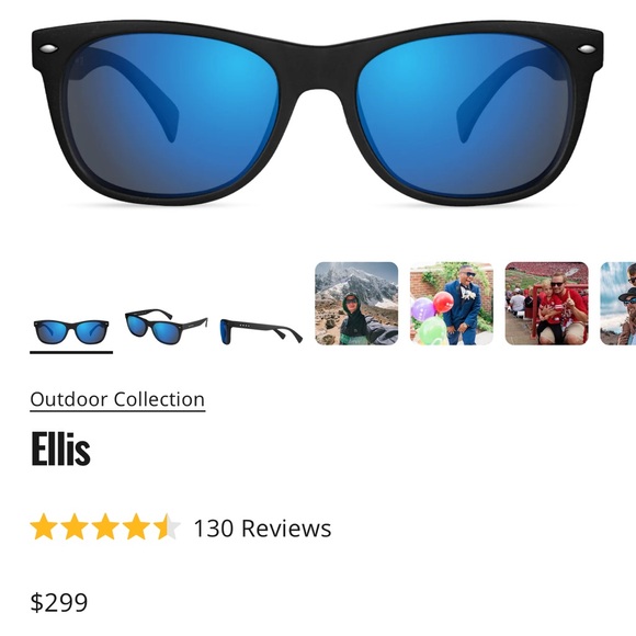 EnChroma Other - NWT/NIB Mens EnChroma Cx-3 Outdoor Lens Ellis Black Color Blind Sunglasses